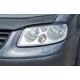Реснички (2 шт, ABS) Черный глянец для Volkswagen Caddy 2004-2010 гг