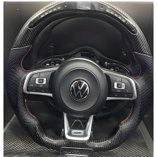 Руль (Карбон -2025 LED) для Volkswagen Golf 8