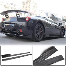 Боковые пороги (2011-2013, Карбон) для Ferrari 458 Италия