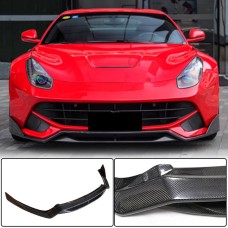Накладка на передний бампер Lip (2012-2014, Карбон) для Ferrari F12 Berlinetta