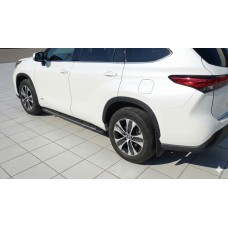 Бокові підніжки OEM (2024-2026, 2 шт., Алюміній) для Toyota Highlander 2019- рр