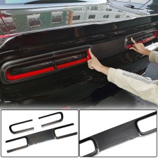 Накладка на крышку багажника (2015-2023, Карбон) для Dodge Challenger