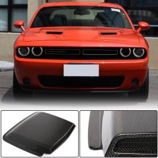 Накладка на капот (2015-2019, Карбон) для Dodge Challenger