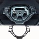 Накладка на руль (2009-2015, Карбон) для Nissan GT-R