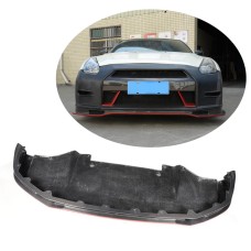Накладка на передний бампер Lip (2009-2015, Карбон) для Nissan GT-R