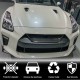 Накладка на решетку (2017-2019, Карбон) для Nissan GT-R