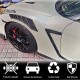 Накладки на передние крылья (2009-2015, Карбон) для Nissan GT-R