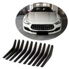 Накладки на радиаторную решетку (для Base/S/S Q4 2018-2020, Карбон) для Maserati Ghibli