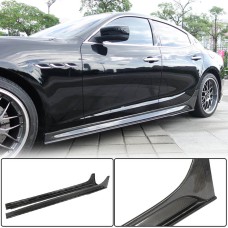 Боковые пороги V3 (для Base/S/S Q4/Diesel/250 Diesel, Карбон) для Maserati Ghibli 2013-2023 гг