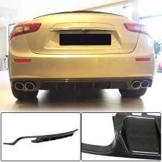 Диффузор заднего бампера (для Base/S/S Q4 2013-2017, Карбон) для Maserati Ghibli
