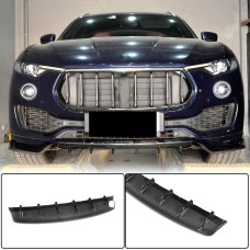 Накладка на передний бампер Lip V1 (для Base/S, Карбон) для Maserati Levante