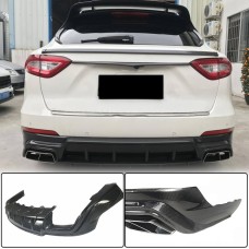 Диффузор заднего бампера V1 (для Base/S, Карбон) для Maserati Levante