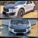 Накладка на передний бампер Lip V2 (для Base/S, Карбон) для Maserati Levante