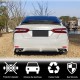 Спойлер V2 (Карбон) для Toyota Camry 2017-2023 гг