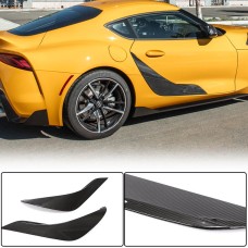 Накладки на дверь (Карбон) для Toyota Supra 2019- гг