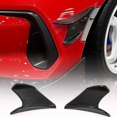 Накладки на задний бампер (2021-2023, Карбон) для Subaru BRZ 2021- гг