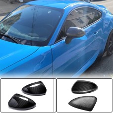 Накладки на зеркала (Карбон) для Subaru BRZ 2021- гг