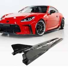Боковые пороги V3 (Карбон) для Subaru BRZ 2021- гг