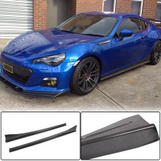 Боковые пороги V2 (Карбон) для Subaru BRZ 2012-2021 гг
