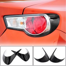 Накладки на задние фонари (Карбон) для Subaru BRZ 2012-2021 гг