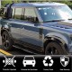Накладки на зеркала (Карбон) для Land Rover Defender 2019- рр