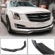 Накладка на передний бампер Lip (для Base, Карбон) для Cadillac ATS