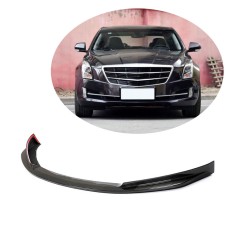 Накладка на передний бампер Lip (для Base 2015-2017, Карбон) для Cadillac ATS