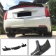 Диффузор заднего бампера (для Base, Карбон) для Cadillac ATS