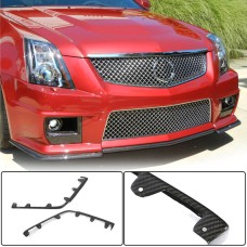 Накладки на передний бампер Flap (для CTS V Coupe, Карбон) для Cadillac CTS 2007-2014 гг