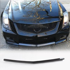 Накладка на передний бампер Lip V2 (для CTS V Coupe, Карбон) для Cadillac CTS 2007-2014 гг