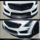 Накладка на передний бампер Lip V2 (для CTS V Sedan 2016-2019, Карбон) для Cadillac CTS