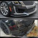 Накладка на передний бампер Lip V2 (для CTS V Sedan 2016-2019, Карбон) для Cadillac CTS