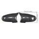 Крышки зеркал Карбон V1 для BMW 6 F12/F13/F06 2011-2018 гг