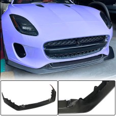 Накладка на передний бампер Lip (для Base 2017-2019, Карбон) для Jaguar F-Type