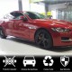 Боковые пороги (2015-2019, Карбон) для Jaguar XE 2015- гг
