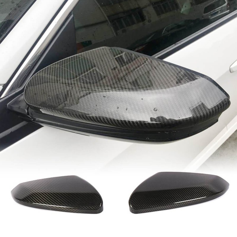 Крышки зеркал V1 (Карбон) для Honda Civic Sedan X 2016-2021 гг