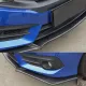 Накладка на передний бампер Lip (Карбон) для Honda Civic Sedan X 2016-2021 гг