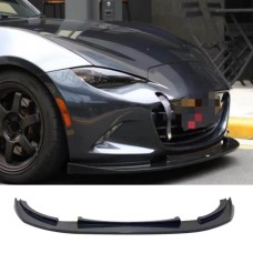 Накладка на передний бампер Lip V1 (2022-2025, Карбон) для Mazda MX-5