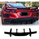 Диффузор заднего бампера (2019-2022, Карбон) для Chevrolet Corvette C8 2019- гг