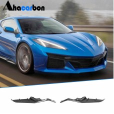 Накладки на передні бампер (для Z06, 2020-2024, Карбон) для Chevrolet Corvette C8 2019- рр