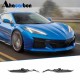 Накладки на передние бампер (для Z06, 2020-2024, Карбон) для Chevrolet Corvette C8 2019- гг