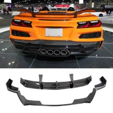 Диффузор заднего бампера (для Z06, 2022-2024, Карбон) для Chevrolet Corvette C8 2019- гг