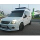 Передняя нижняя юбка (под покраску) для Ford Connect 2010-2013 гг