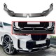 Передняя Lip накладка Paradigm V-1 (2023-2025, натуральный карбон) для BMW X5 G05 2019- гг