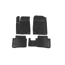 Резиновые коврики с бортом (4 шт, Polytep) для Hyundai Accent 2006-2010 гг