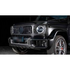 Нижняя накладка на передний бампер (для G63 AMG, Карбон) для Mercedes G сlass W465 2025- гг