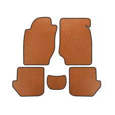 Коврики EVA (Оранжевый) для Toyota Rav 4 1996-2001 гг