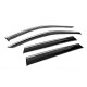 Ветровики с хромом Niken Luxury (4 шт) для Jeep Grand Cherokee WK2 2010-2021 гг