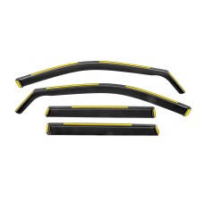 Ветровики вставные Niken Luxury (4 шт) для Jeep Grand Cherokee WK2 2010-2021 гг