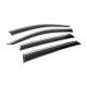 Ветровики с хромом Niken Luxury (4 шт) для Jeep Cherokee KL 2013- гг
